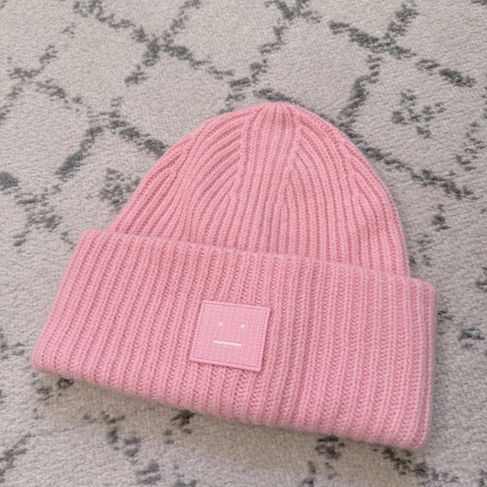 Acne Studios Pink Beanie